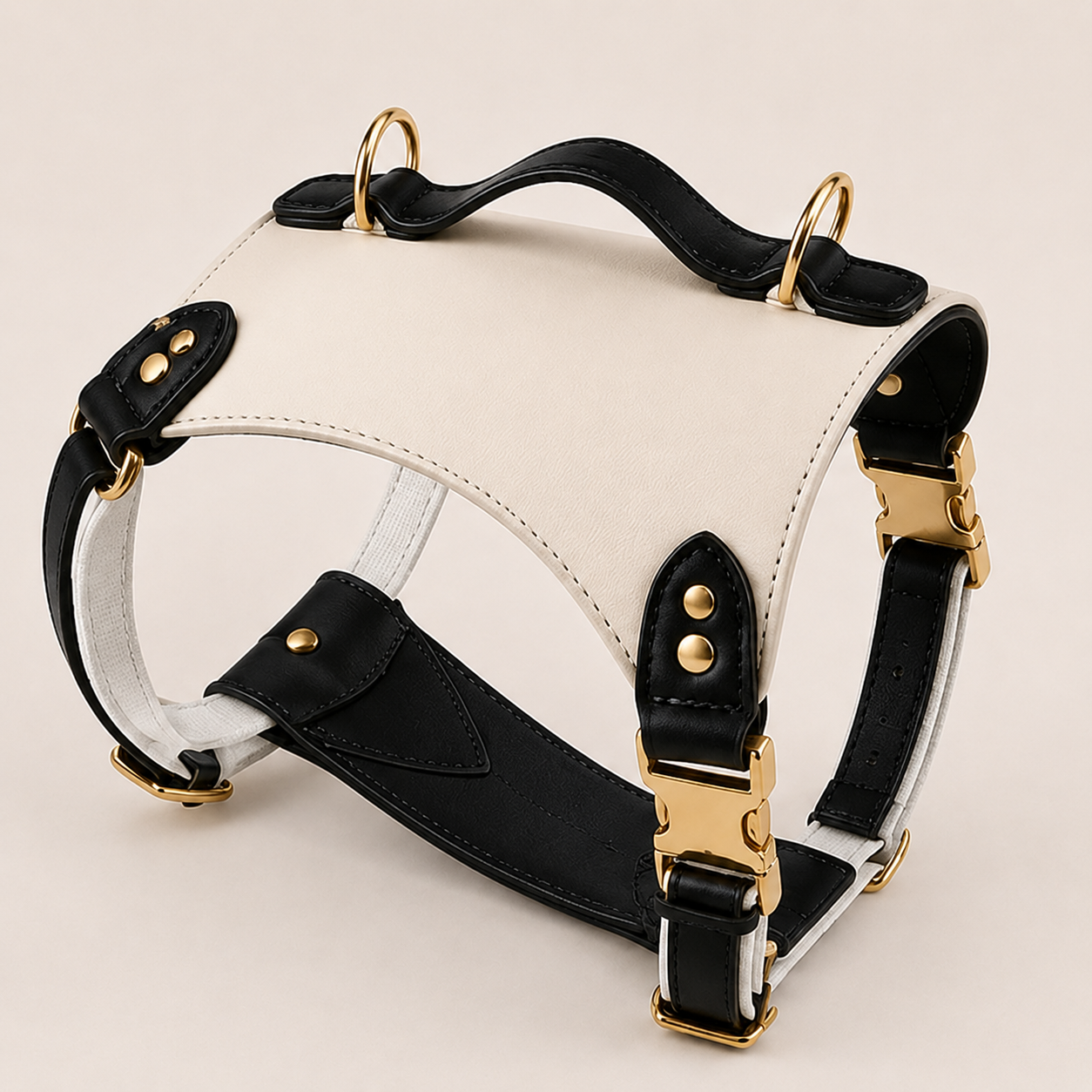 Black & Cream White